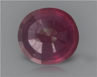 Natural Ruby (Manik) Heated Treated Certified 6.92 cts. ( 83171 )